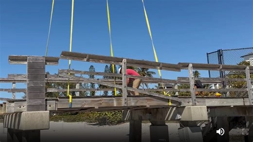 Chain saw rips through section of Naples Pier as demo progresses