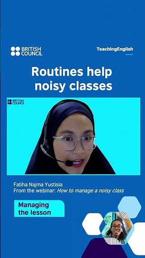 Using routines for noisy classes #education #teachingenglish #education