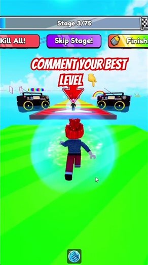 If I Fall… I Restart 😭 (Speed Run 100) #shorts
