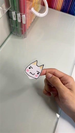 CAT STICKER #art #shortvideo #drawing