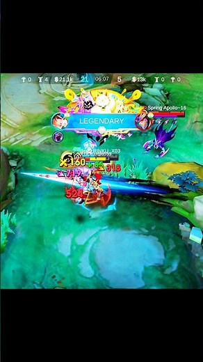 Zilong Unstoppable Kill | Mobile Legends Savage Moments ⚔️🔥