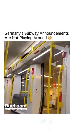 Global Monitor HQ on Instagram: "Germany doesn’t ask you to step back… it commands you. 🇩🇪🚇 On Berlin’s U-Bahn, the subway announcements before the doors close were redesigned to sound sharper, louder, and way more urgent. The system literally shouts “Zurückbleiben bitte!” — meaning “Stand back, please!” — in a tone that makes sure nobody dares block the doors. It’s all part of Germany’s push to speed up boarding, keep trains on time, and eliminate delays caused by people hesitating at the do
