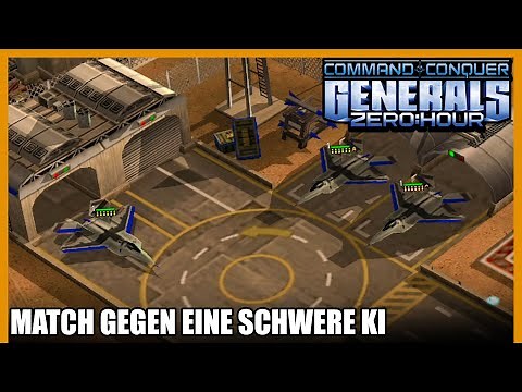 Gefecht gegen eine schwere KI! | Command & Conquer Generals - Die Stunde Null Let's Play #1