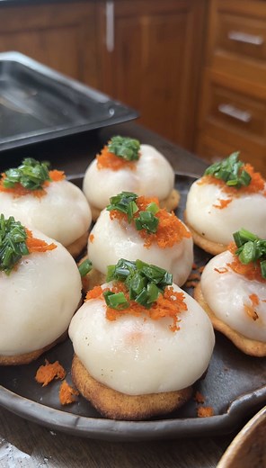 Công thức bánh ít ram tôm miếng – công thức và định lượng chuẩn