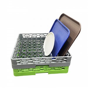 [Hot Item] Commercial Kitchen Storage Plates Rack Custom Plastic Dish Drying Rack