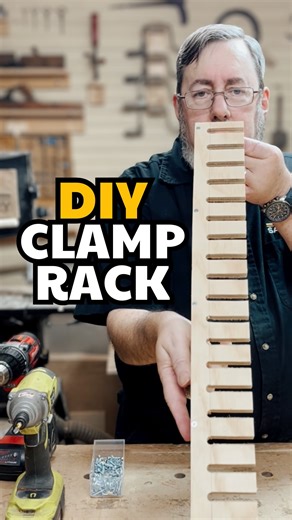 3.3K views · 402 reactions | DIY Clamp Storage for Your Workbench...