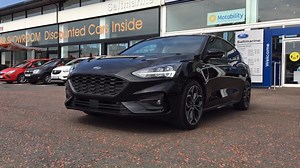 3.3K views · 32 reactions | Look how stunning the Focus ST-Line X looks in Agate Black. All the bold lines and angles come together to form what is possibly the best looking hatchback available right now. We have a couple available right now, message or call our Ford showroom on 02887723376 if you would like to get behind the wheel & check it out for yourself. | Saltmarine | Facebook