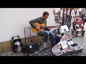 Amazing Flamenco Performance in Old Town in Krakow by Imad Fares