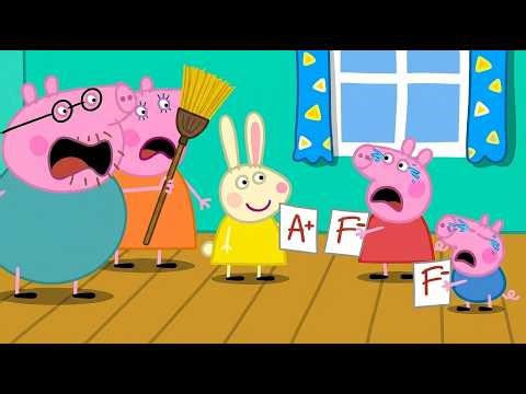 OH NO! Is Peppa Pig Trapped Inside The Washing Machine? | PEPPA ANIMATION