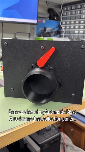 WoodWarped on Instagram: "#blastgate #dustcollector #woodworking #workshop"