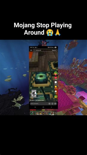 Mojang Where's The End Update 😭🙏 #minecraft #shorts