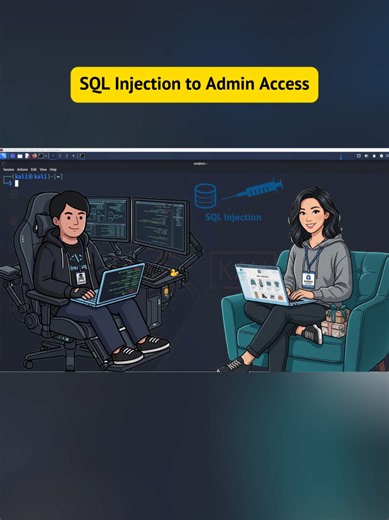 How Hackers Turn One SQL Injection Into Admin Access #hacking | Sql For Beginners