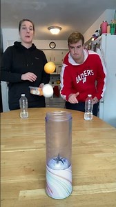 Ping Pong Into Blender Competition