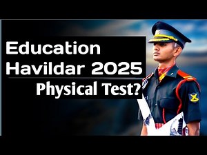 Indian Army Education Havildar PFT Test 2025 | Physical Fitness Test Full Details & Tips