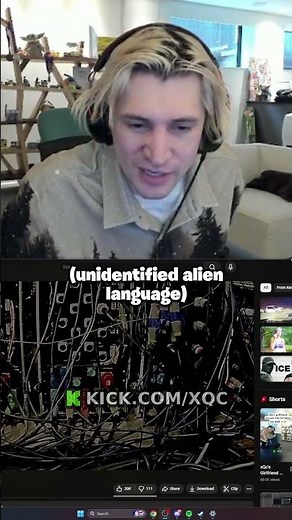 his brain just turned off #xqc #stutter #fyp