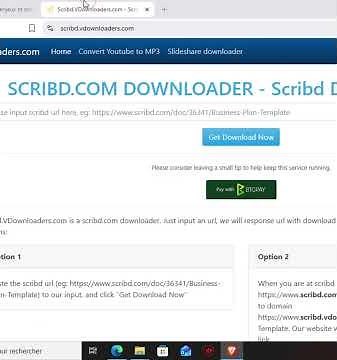 تحميل ملف PDF من موقع SCRIBD مجانا