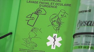 Honeywell Eyesaline® Bottle Emergency Eye Wash Station - NSI Video Library