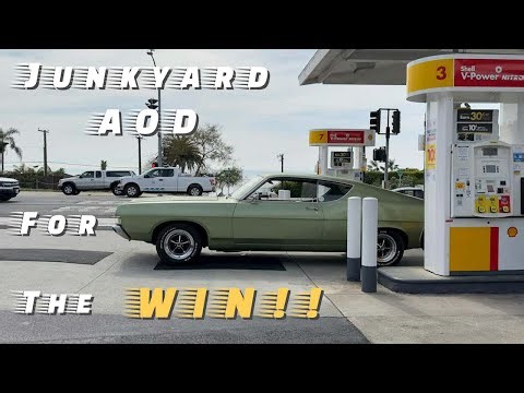 Ford AOD Transmission Swap 1968 Ford Torino is Complete!! 2/2