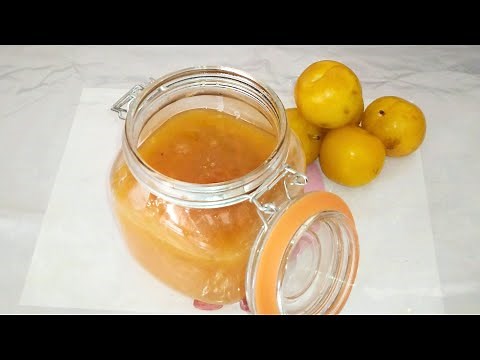 Confiture de prunes jaunes de grand-mère - recette facile