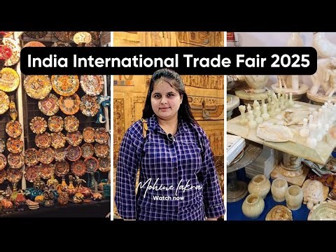 India International Trade Fair Vlog 2025 Delhi - pragati maidan 🇮🇳✨(Part-1) #tradefair2025