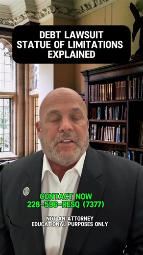 Statute of Limitations Explained Debt has an expiration date. Knowing whether a lawsuit is time-barred can change everything. I am not an attorney and this is not legal advice. This content is for educational and informational purposes only. Laws vary by state and individual circumstances. If you need legal advice, consult a qualified attorney or licensed professional. statute of limitations, debt lawsuit, consumer protection | Your Credit Toolbox