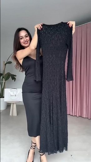 How to Style a Black Lace Dress (Classy + Chic Outfits) #black #dress