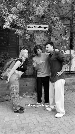 Olly Esse on Instagram: "#kisschallenge #indianmeme #indianboys #indianboyfriend #indianfunnyvideos"