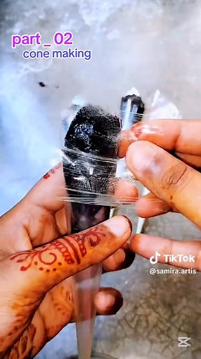 part _ 02 Cone making Tutorial 💕 #fyp #fypシ゚viral #foryou #foryourpages #fyppppppppppppppppppppppp #viral #viralvideo #unfreeze #unfreezemyacount #samiraartis @For You @For your House @TikTok Bangladesh