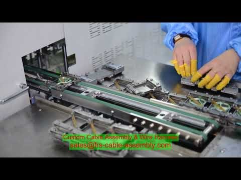 Factory Manufacturing Acquisition Orange Silicone Line Harness for Relay Electrical Cables