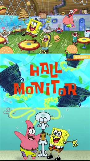 Hall Monitor SpongeBob Malay Dub Animation