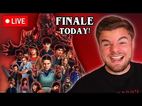 STRANGER THINGS SEASON 5 FINALE TODAY! | LIVE Q&A/HANGOUT