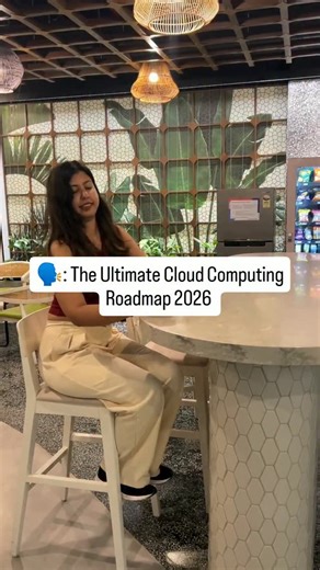 Swati Jha | AI . Tech . Lifestyle on Instagram: "☁️ The Ultimate Cloud Roadmap for 2026 ☁️ Cloud isn’t just the future anymore — it’s the foundation of every tech career ahead. Whether you’re a college student or prepping for placements, mastering Cloud Computing can open doors to top roles in AWS, Azure, and GCP. Start small, stay consistent, and by 2026 — you won’t just understand the cloud, you’ll own it. 🚀 Follow @swatijha_123 for more roadmaps, strategies, and tech prep insights. Keywords:
