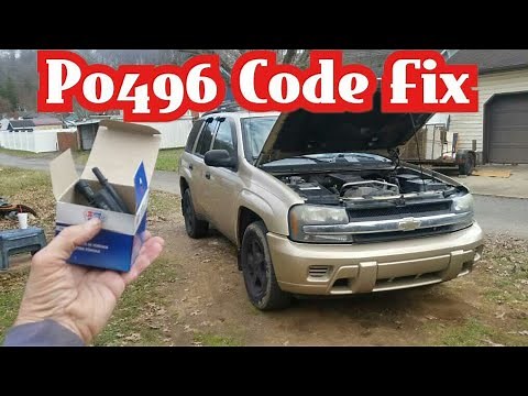 P0496 Code Fix Trailblazer