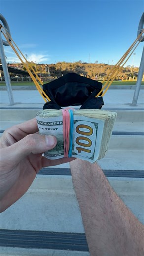 Play it where is lies! 🚀💸 Finders keepers! How far do you think it went? 🤔 Tag us when you find it! #sandiego #california #scavengerhunt | San Diego Scavengers