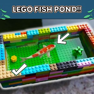 Building A Fish Pond Out Of LEGO! | CEO Fishing