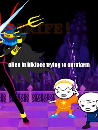 jack noir mogs the condesce #homestuck #homestuckedit #jacknoir #herimperiouscondescension #mogged