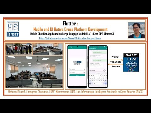 Mobile Flutter Chatbot with LIAMMA and GPT LLMs