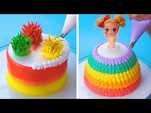 How To Make A Disney Princess Sisters Cake | Princess Doll Birthday Cake Recipes | So Yummy Cake