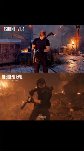 Reload Animation Detail | RE4 Remake vs RE9 #residentevilrequiem
