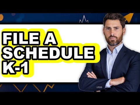 How to File a Schedule K-1 (Easy Method)