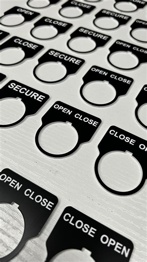 Empire Awards & Engraving Studio on Instagram: "Control Panel Legend Plates for new facility 🎛️🚥⚠️ @empire.awards.engraving Need a quote/order? Call/text/DM 📲 951-513-2240 Email us at info@empireawardsengraving.com"