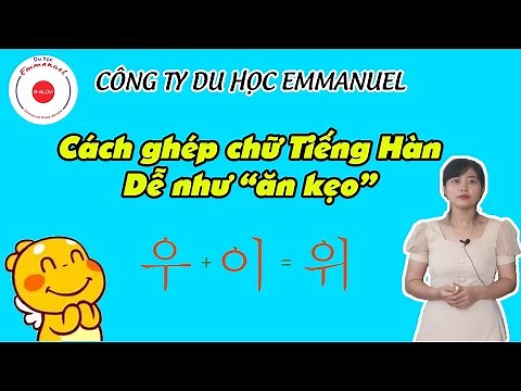 Basic Korean language learning - how to combine Korean letters
