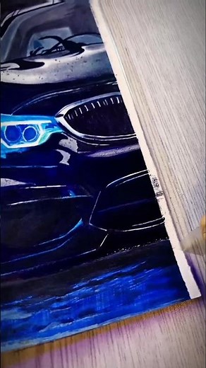 Drawing BMW M4 😍🔥