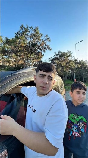 I helped the children who forgot their car keys inside. #ahmetaktas44