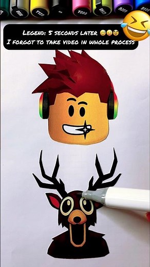 Art tutorials be like 👀😱🤣 99 Nights in the forest ROBLOX vs Funny art 👽 How to go Viral