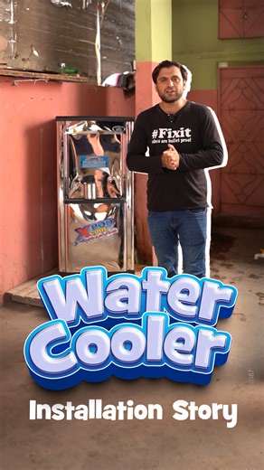 Water Cooler Installation Story | Fixit | Alamgir Khan