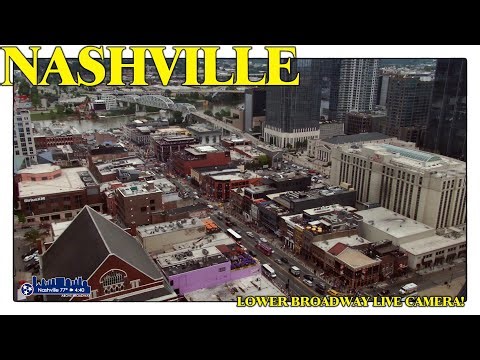 Nashville Live Camera. Downtown and Lower Broadway Live Cam. Honky Tonky Highway!