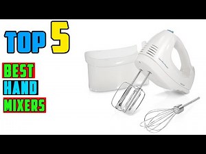 TOP 5 Best Hand Mixers 2026 | Whipped Everything Effortlessly