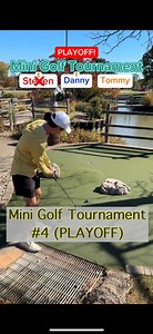 33K views · 434 reactions | Mini Golf Tournament #4 18 Holes (PLAYOFF) #twintourgolf #golf #minigolf #miniputtputt #minigolfcourse #tournament #reels #shorts | Twin Tour Golf | Facebook