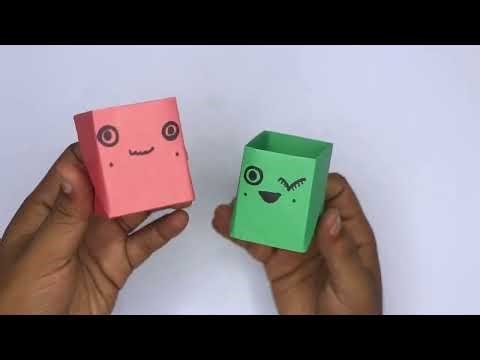 How to make a gift box from cardboard - Home DIY ideas